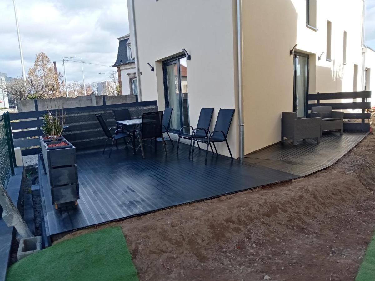 Jolie Maison, Balneo Lumino Therapie Et Terrasse Colmar Dış mekan fotoğraf